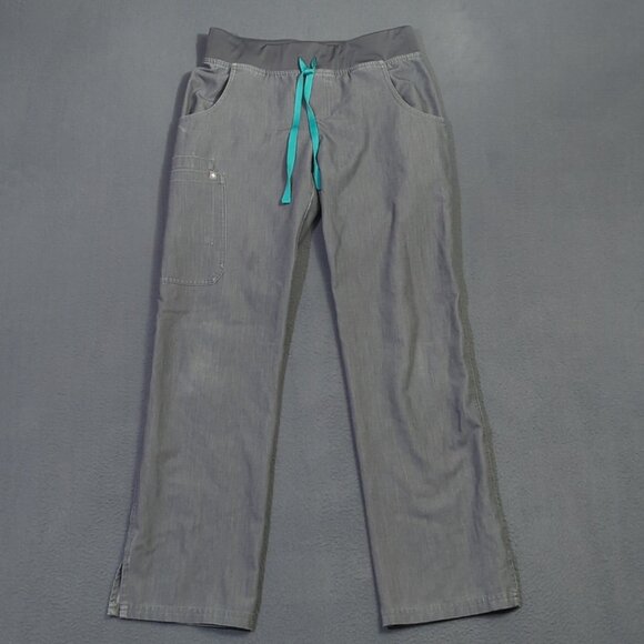 Figs Pants - Figs Pants Women's XS Gray Kade Cargo Scrub Pant